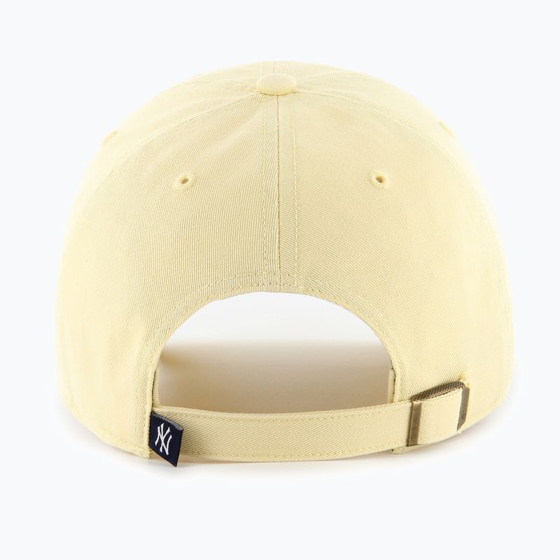 47 Brand MLB New York Yankees CLEAN UP butter baseball cap 2