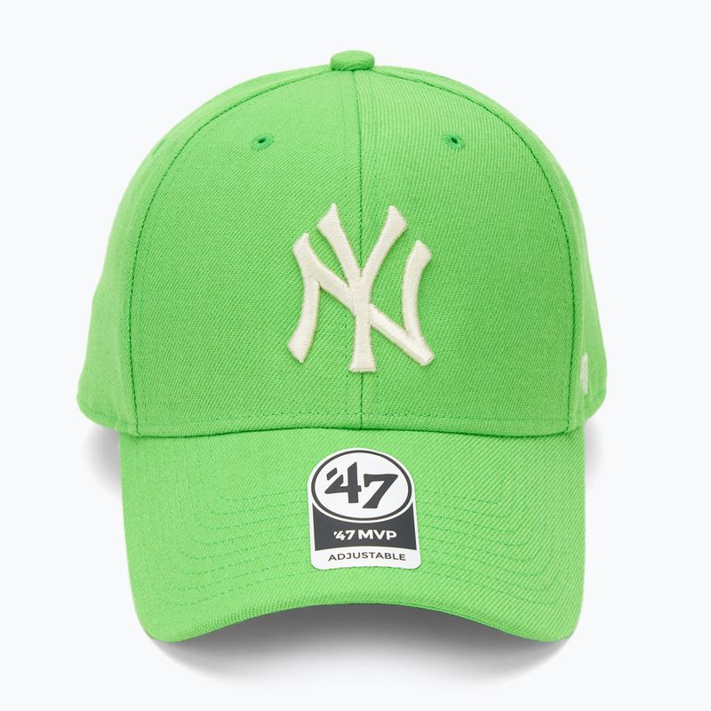 47 Brand MLB New York Yankees MVP baseball cap lime 2