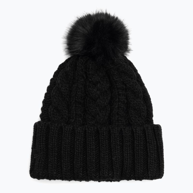 Women's winter hat New Era Cable Wide New York Yankees black 2