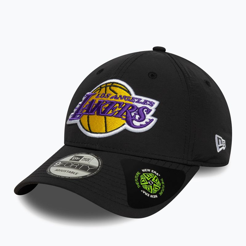 Baseball cap New Era Recycled 9Forty Lakers black/official tea team color 2