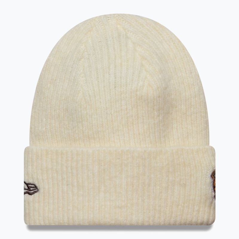 Winter hat New Era Mlb Ws Los Angeles Dodgers light tan/cream/dark auburn 2