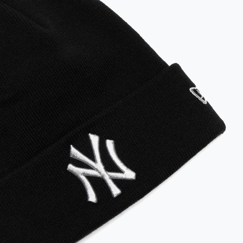 Winter hat New Era Metallic New York Yankees black 3