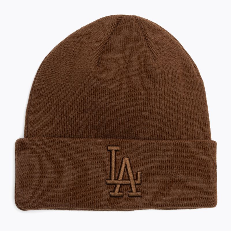 Winter hat New Era Essential Los Angeles Dodgers dark auburn/dark autumn