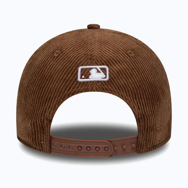 Baseball cap New Era Cord 9Forty Mcrown New York Yankees dark auburn/dark autumn 4