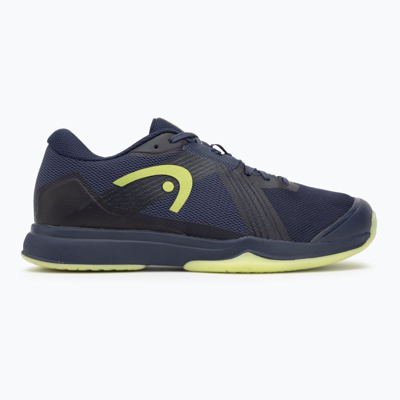 HEAD squash shoes Sprint Team 4.0 Indoor navy/lime 2