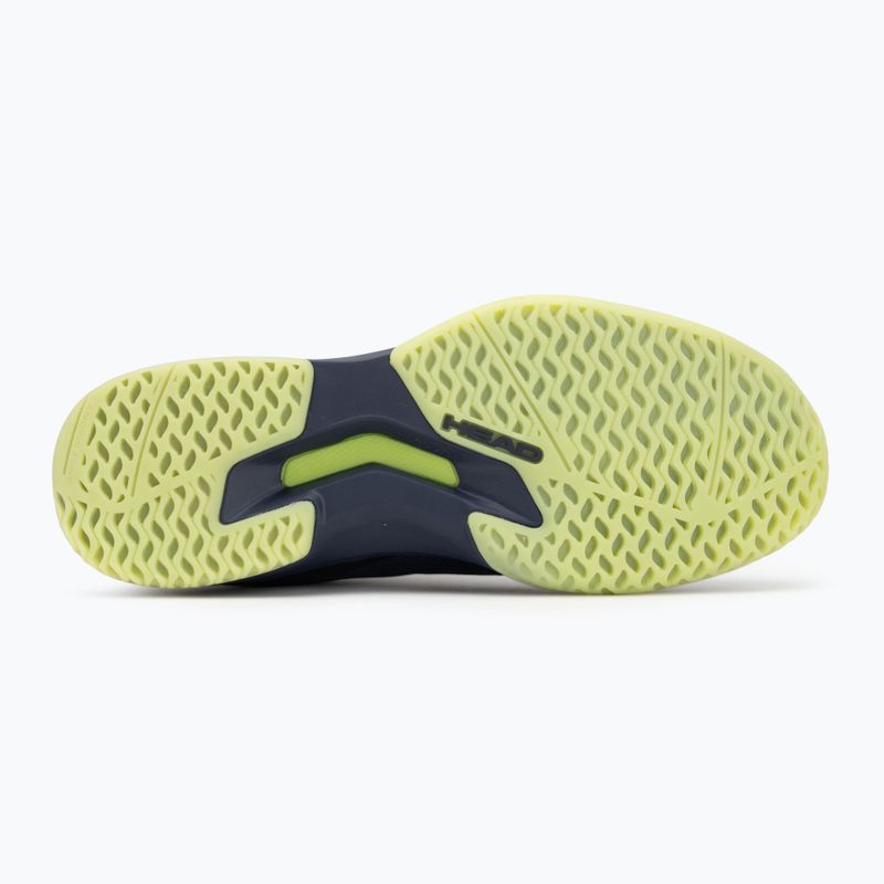 HEAD squash shoes Sprint Team 4.0 Indoor navy/lime 4