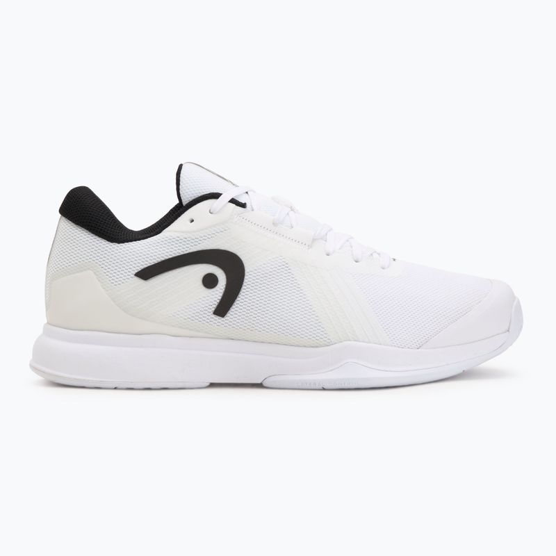 HEAD Sprint Team 4.0 Indoor white/black squash shoes 2