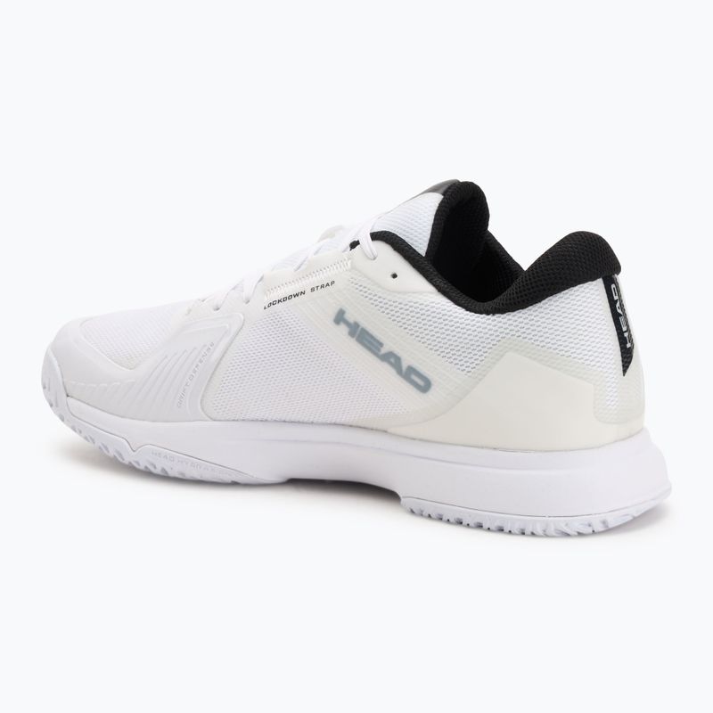 HEAD Sprint Team 4.0 Indoor white/black squash shoes 3