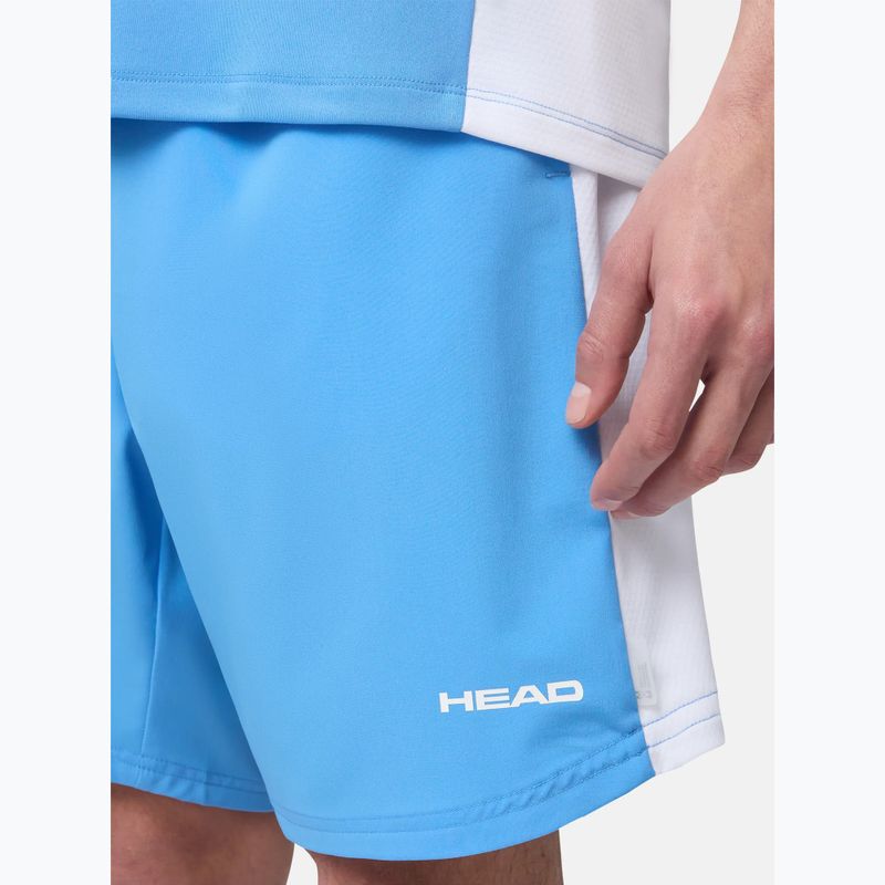 Men's tennis shorts HEAD Power airforce blue/white 4