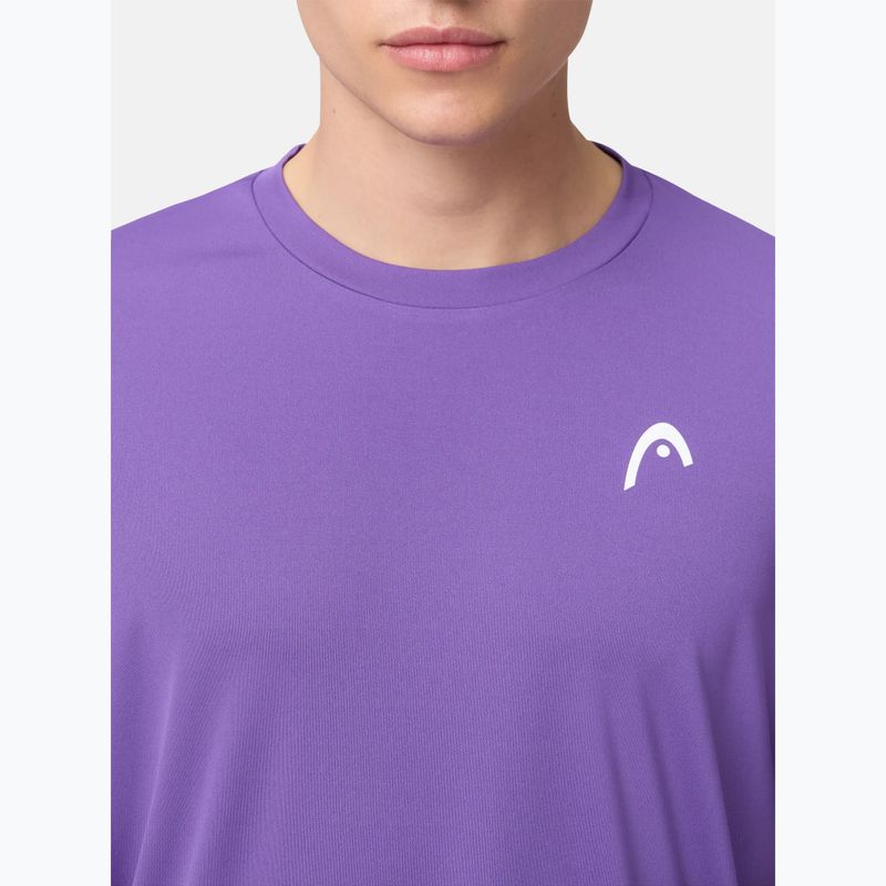 Men's tennis shirt HEAD Slice purple 2