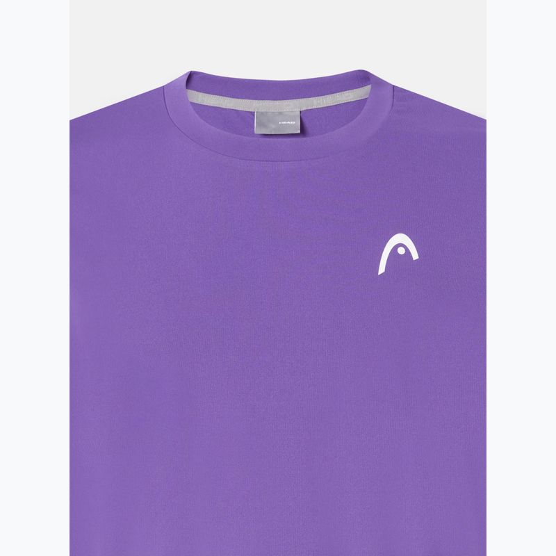 Men's tennis shirt HEAD Slice purple 5