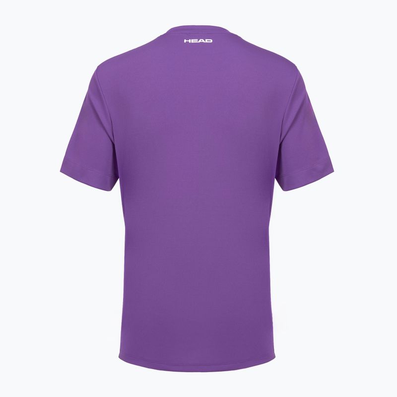 Men's tennis shirt HEAD Slice purple 4