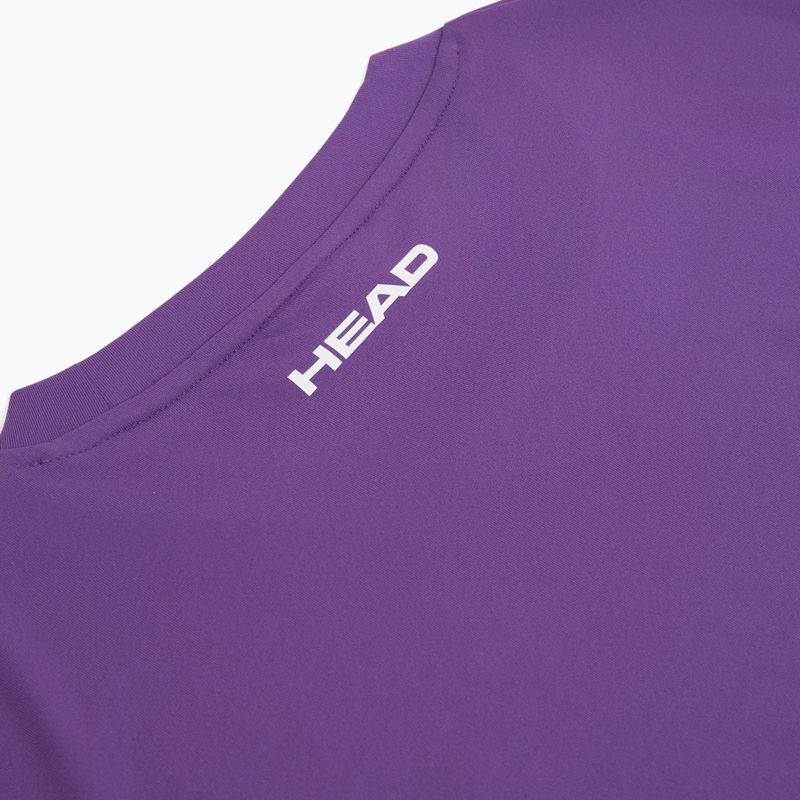 Men's tennis shirt HEAD Slice purple 5