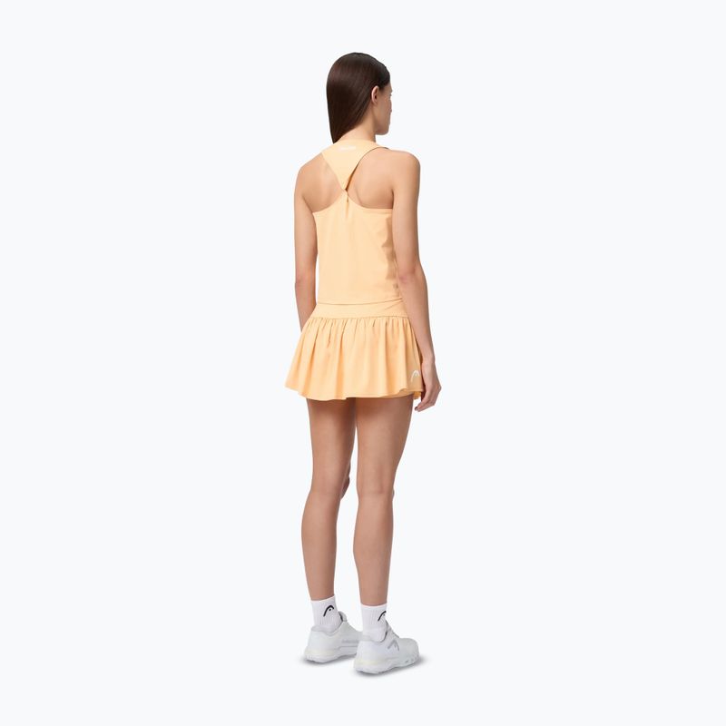 Women's tennis skirt HEAD Move Skort apricot 3
