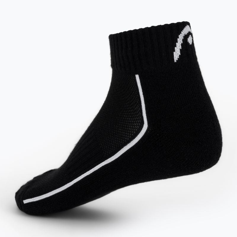Socks HEAD Tennis 2P Performance Quarter 2 pairs black 2