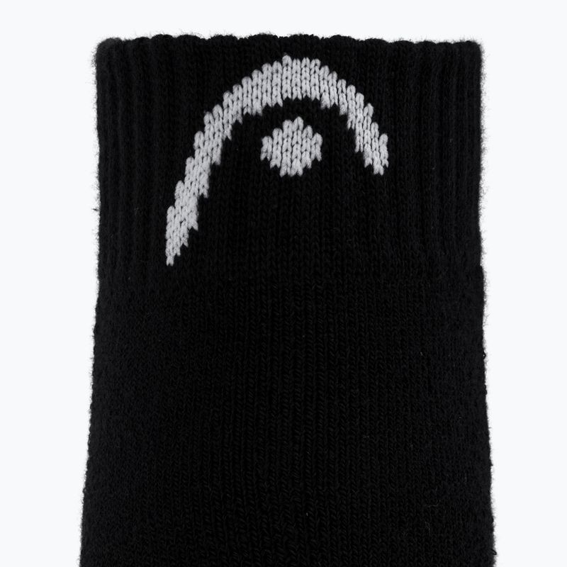 Socks HEAD Tennis 2P Performance Quarter 2 pairs black 3