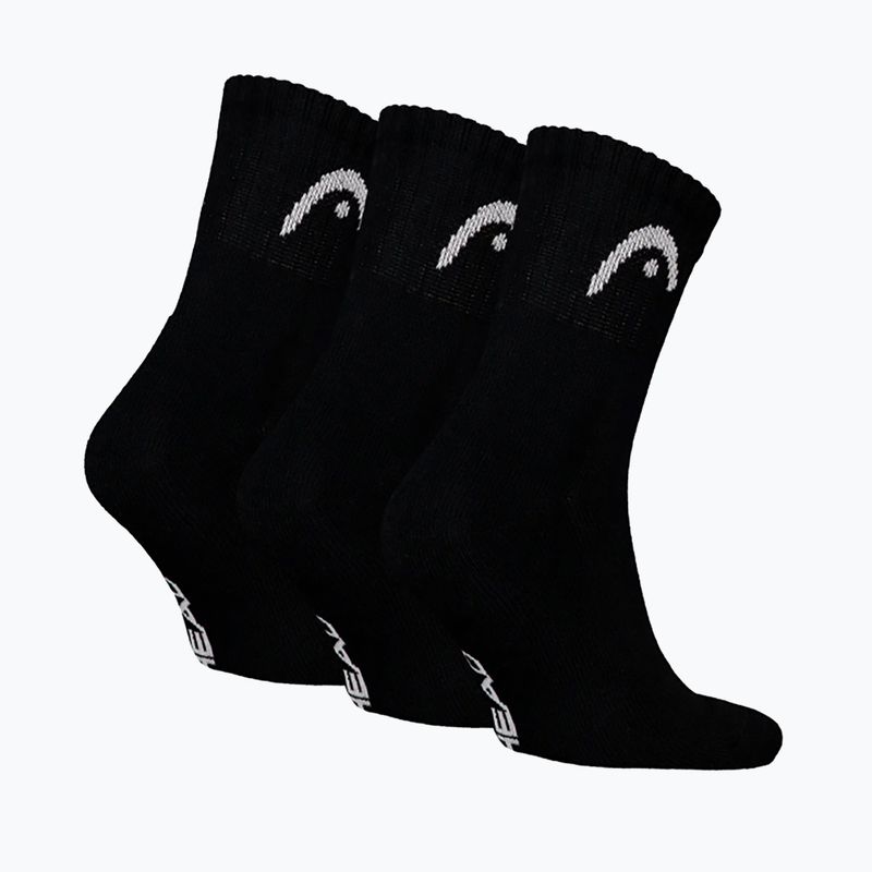 Socks HEAD Tennis 3P Club Short Crew 3 pairs black 2