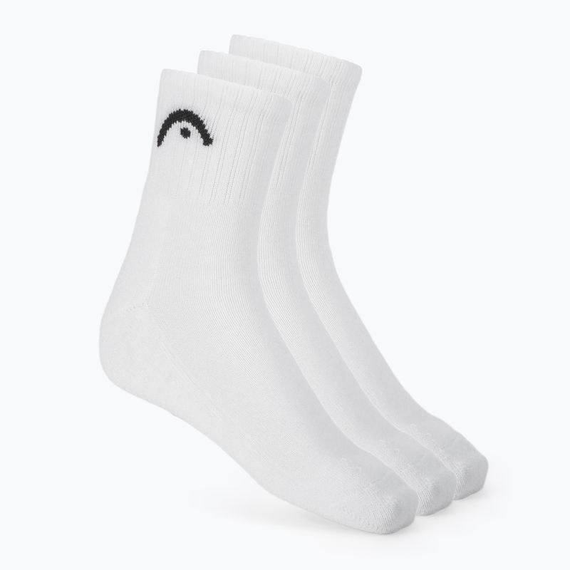 Socks HEAD Tennis 3P Club Short Crew 3 pairs white