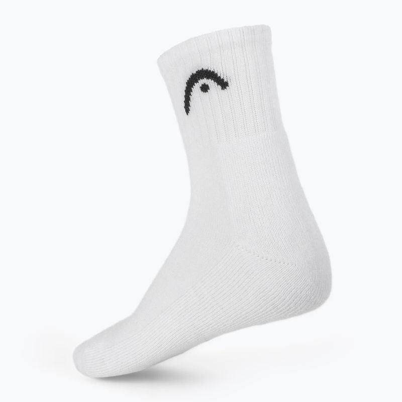 Socks HEAD Tennis 3P Club Short Crew 3 pairs white 2