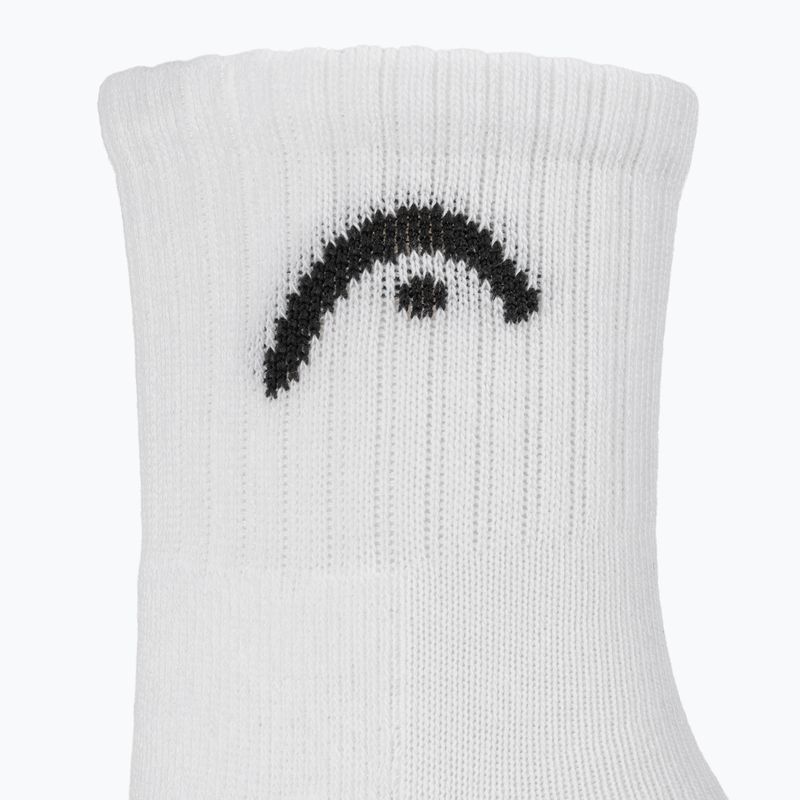 Socks HEAD Tennis 3P Club Short Crew 3 pairs white 3