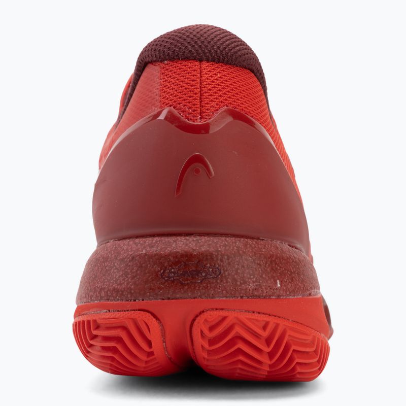 Men's tennis shoes HEAD Revolt Pro 5.0 Clay red/dark red 6