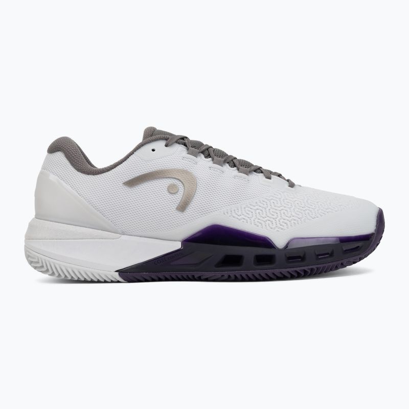 Men's tennis shoes HEAD Revolt Pro 5.0 Clay light grey/purple 2