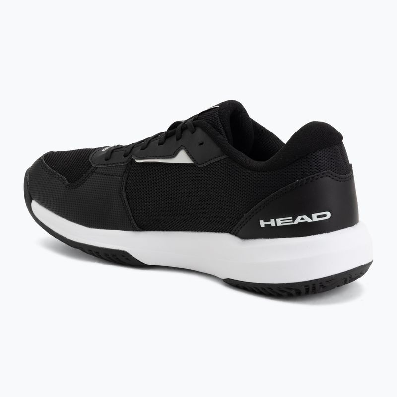 Men's tennis shoes HEAD Revolt Court 5.0 black/white 3