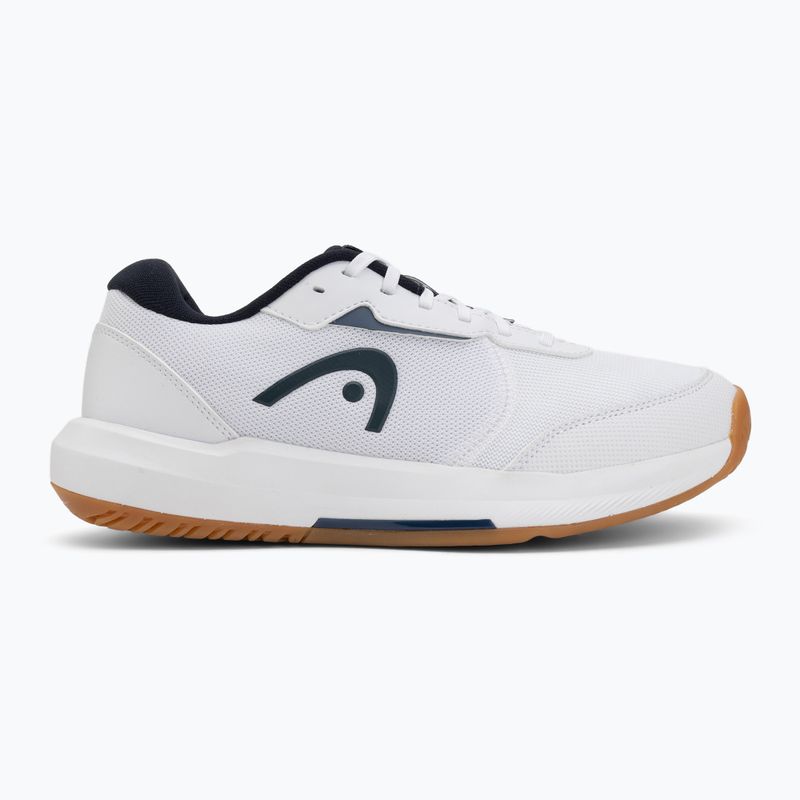 Men's tennis shoes HEAD Revolt Court 5.0 Indoor white/blueberry 2