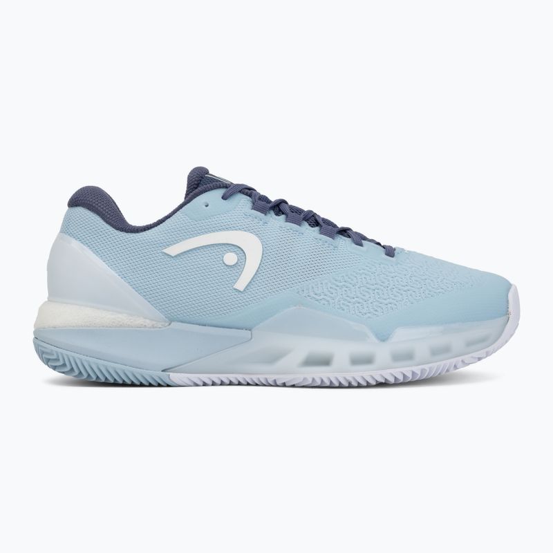 Women's tennis shoes HEAD Revolt Pro 5.0 Clay light blue/dark blue 2