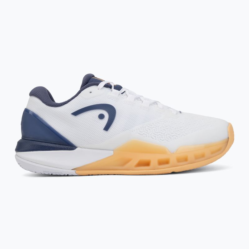 Women's tennis shoes HEAD Revolt Pro 5.0 white/apricot 2