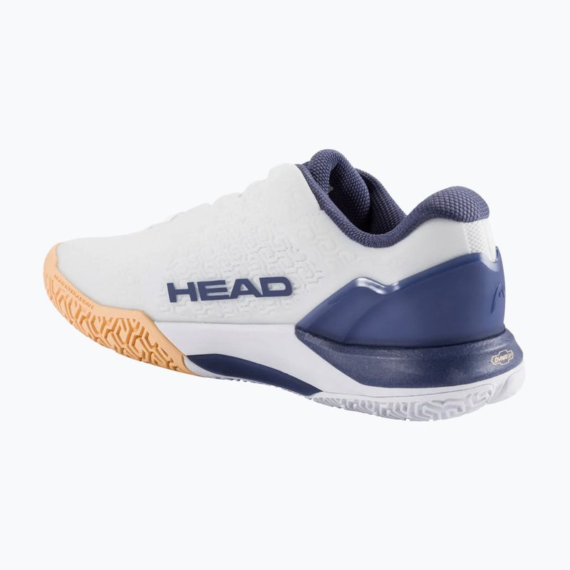 Women's tennis shoes HEAD Revolt Pro 5.0 white/apricot 2