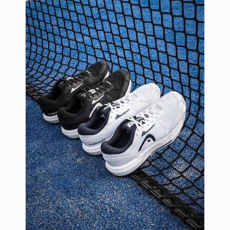 Women's tennis shoes HEAD Revolt Court 5.0 W black/white 6