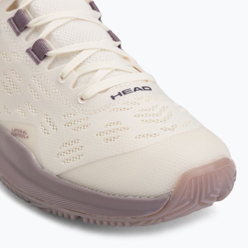 Women's padel shoes HEAD Motion Pro 1.5 chalk white/purple 7