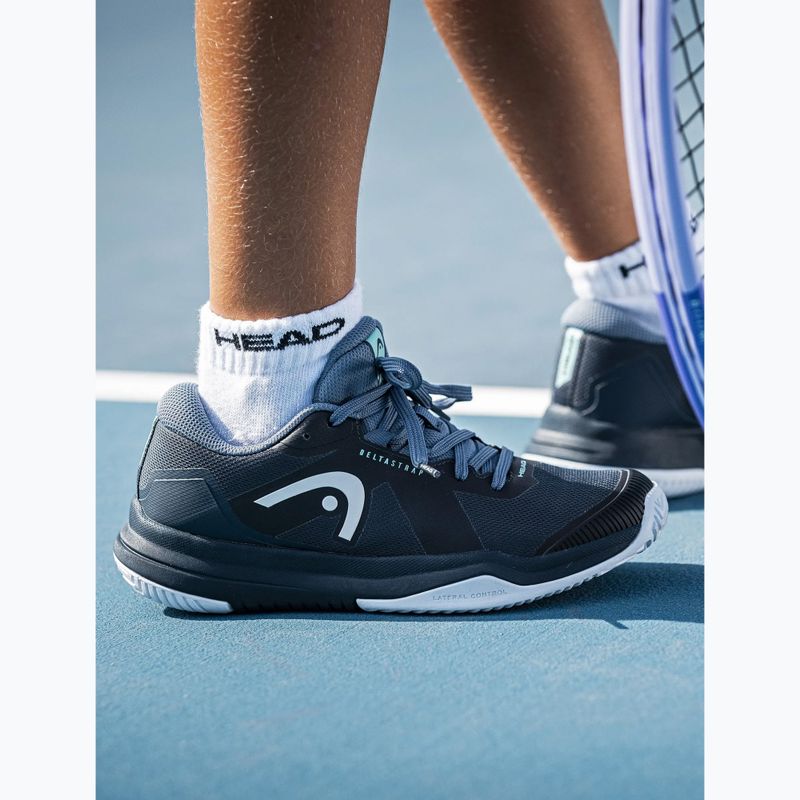 Children's tennis shoes HEAD Sprint Pro 4.0 Jr red/dark red 5