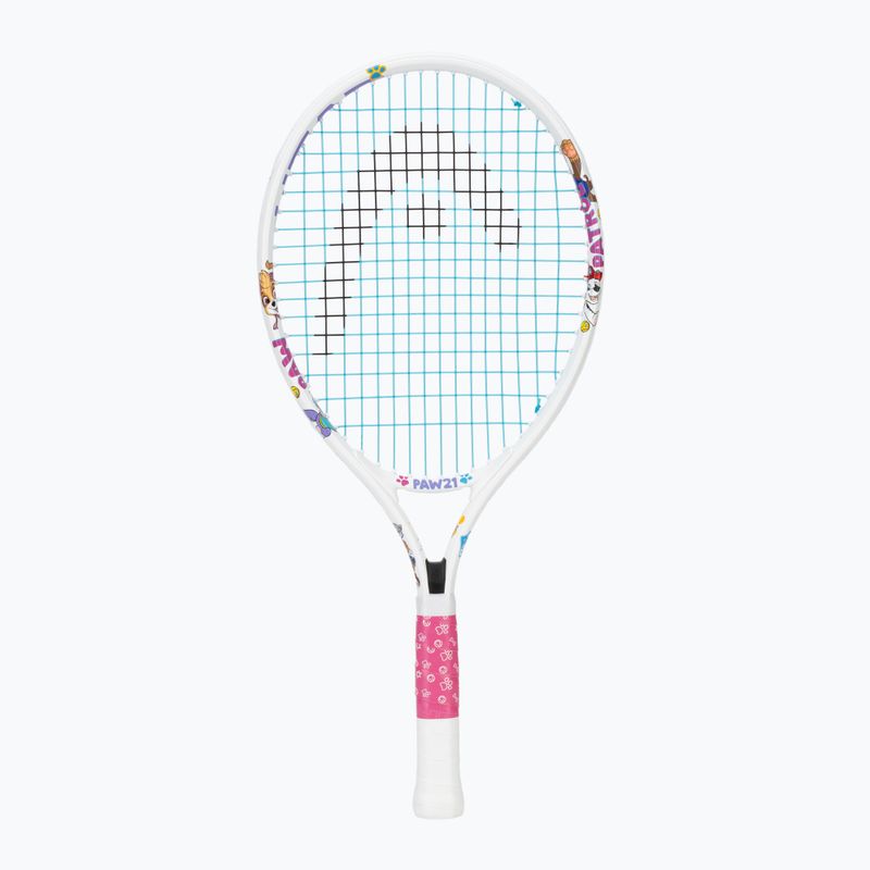 Children's tennis racket HEAD Paw 21 white