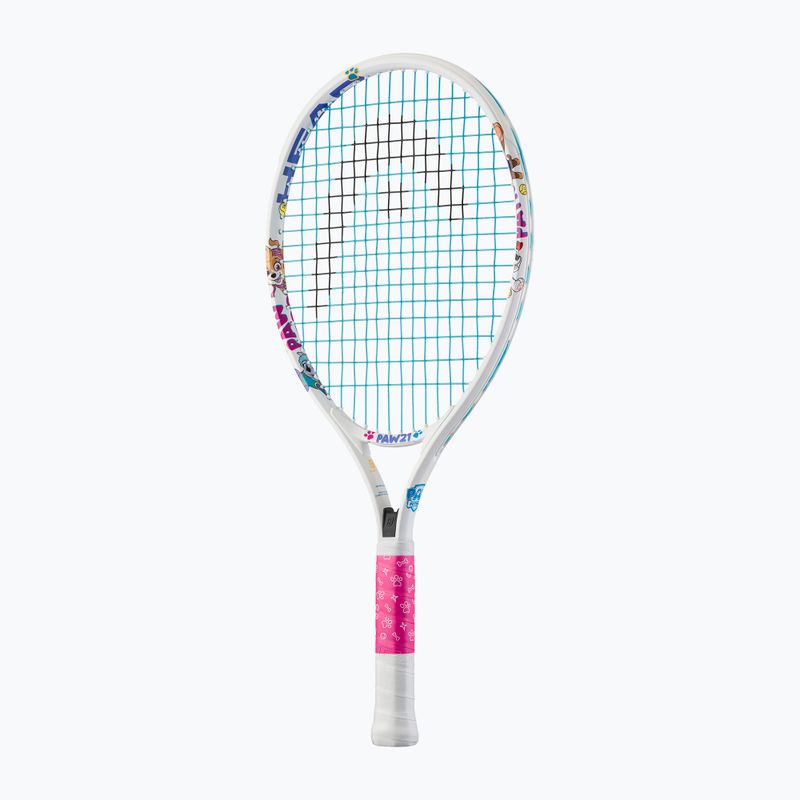 Children's tennis racket HEAD Paw 21 white