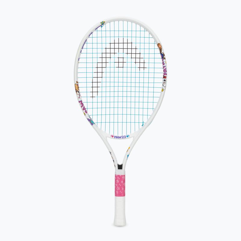 Children's tennis racket HEAD Paw 23 white