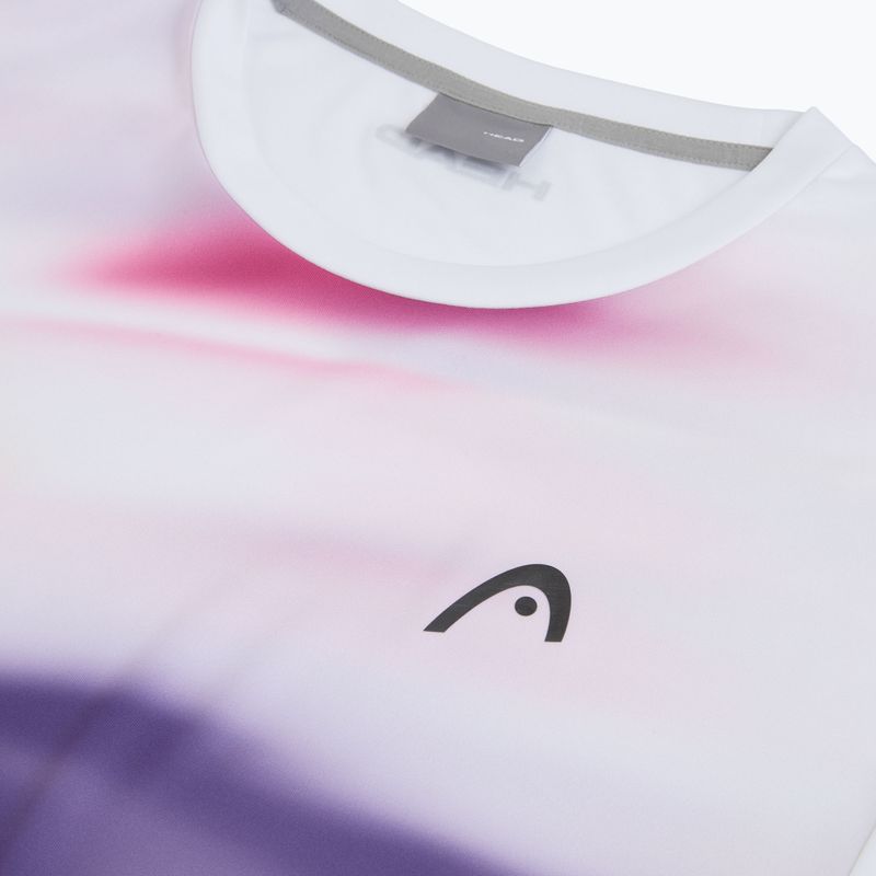 Men's tennis shirt HEAD Blur purple/print 3