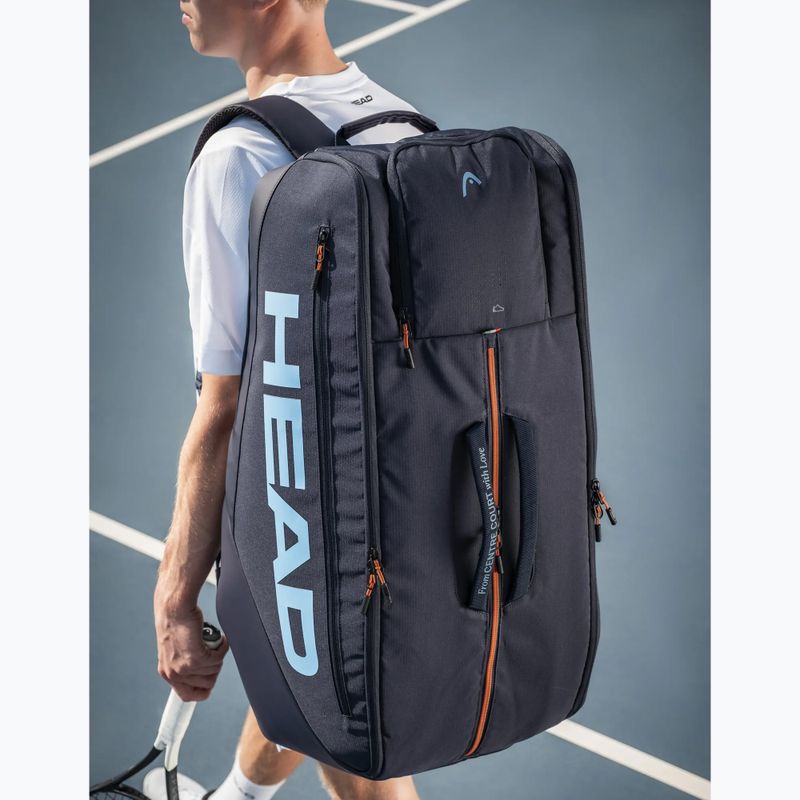 Tennis bag HEAD Pro Racquet Bag XL 70 l navy 9