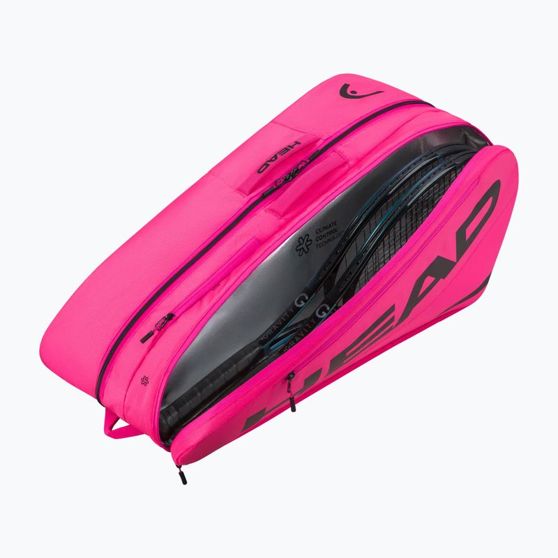 Tennis bag HEAD Tour Racquet Bag L 65 l pink 5