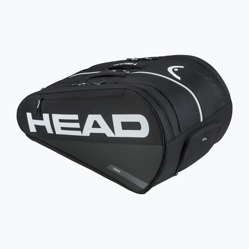 Padel bag HEAD Tour Padel Bag L 40 l black