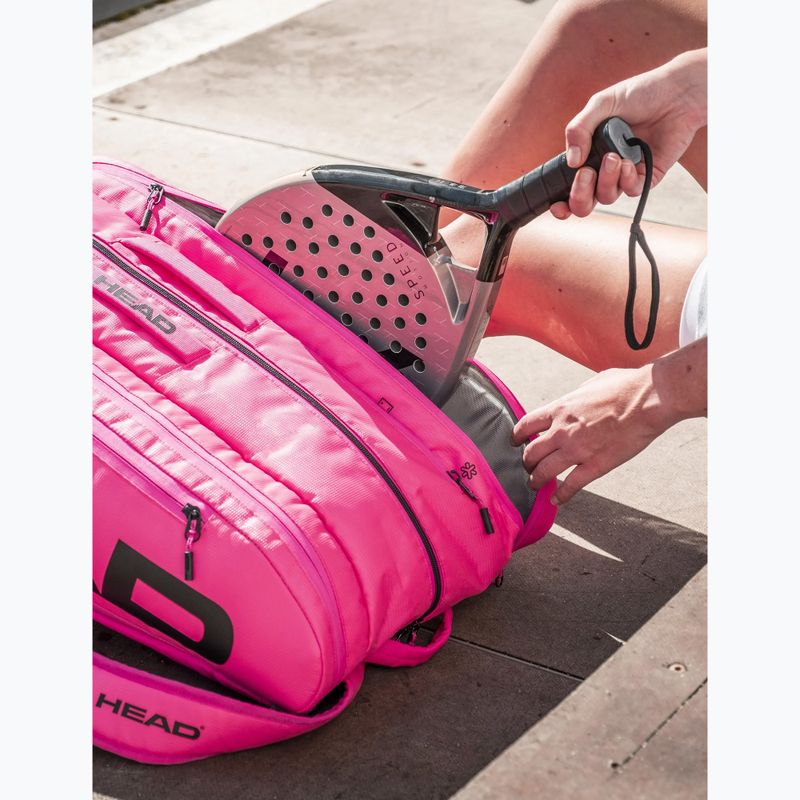 Padel bag HEAD Tour Padel Bag L 40 l pink 5