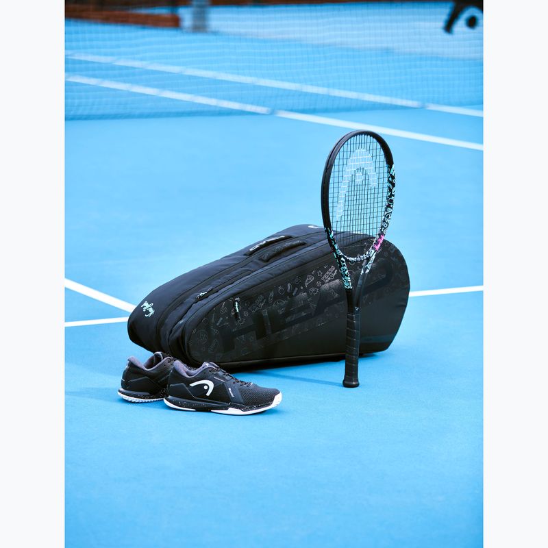Tennis racket HEAD Boom MP L Neon 2025 black/blue 5