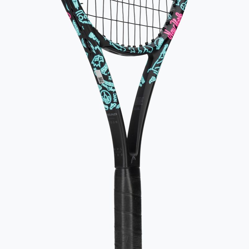Tennis racket HEAD Boom MP L Neon 2025 black/blue 4