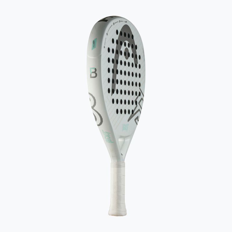 Padel racket HEAD Bolt 2026 white/grey 3
