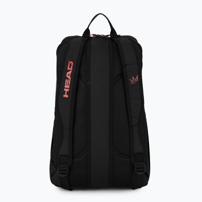 Padel backpack HEAD Coello Tour Padel Backpack 25 l black 3