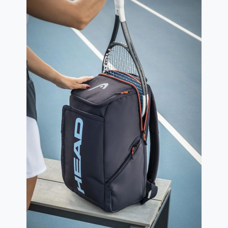 Tennis backpack HEAD Pro 28 l navy 5