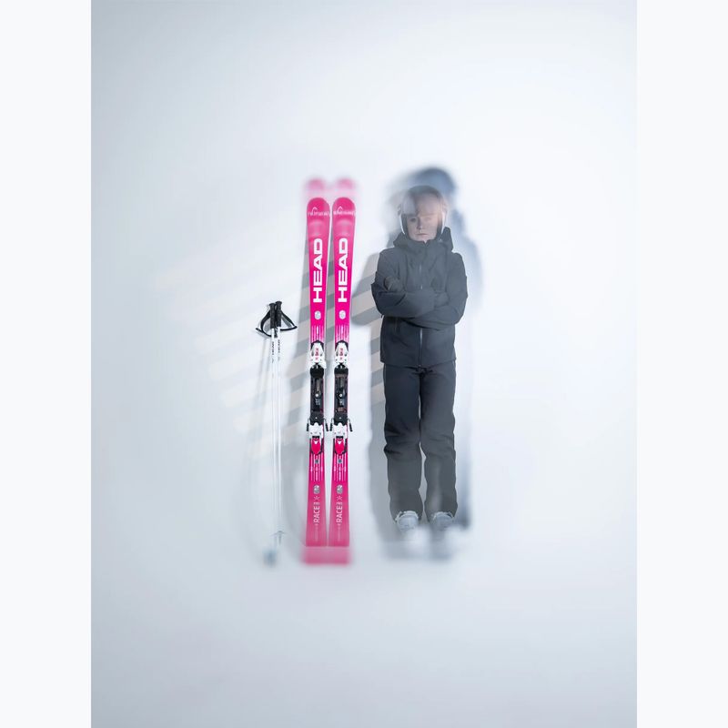 Alpine skis HEAD WC Rebels e-Race Pro RP WCR 14 + bindings Freeflex 14 GW 75 Years pink 4