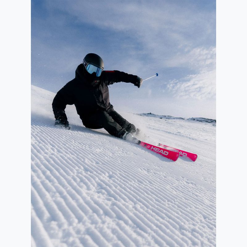 Alpine skis HEAD WC Rebels e-Race Pro RP WCR 14 + bindings Freeflex 14 GW 75 Years pink 6