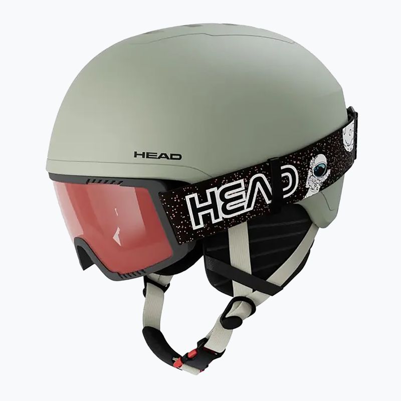Children's ski helmet HEAD Yuki Jr matcha 2